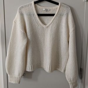 Madewell Bubble Sleeve Sweater in XS